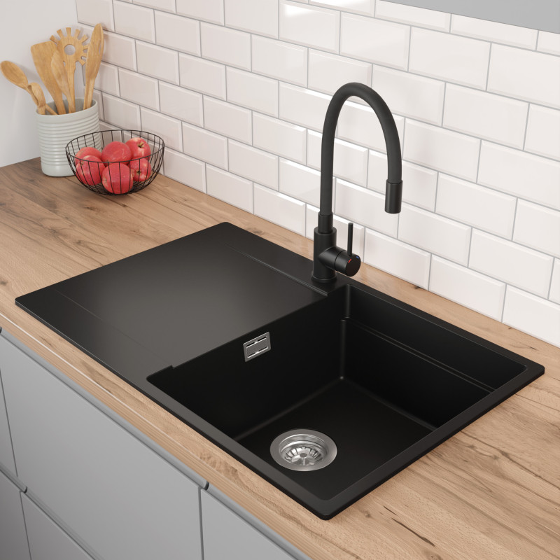 Diamond 517 Flex - Grifo de cocina con caño flexible