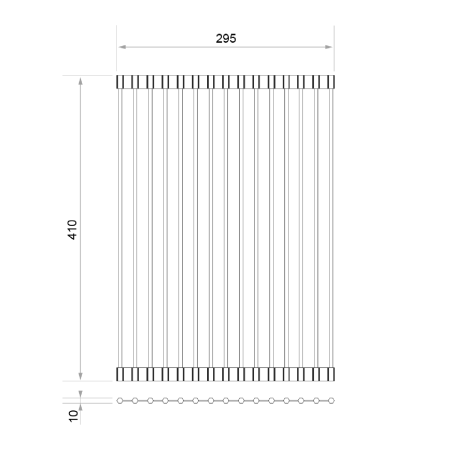 Escurridor enrollable 410