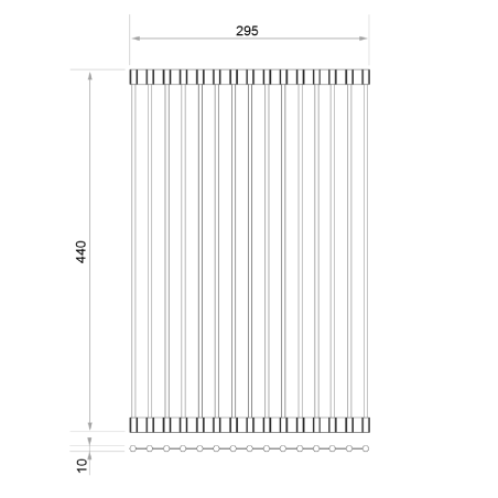 Escurridor enrollable 440